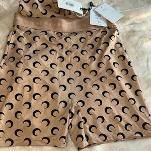 MARINE SERRE all over Moon yoga short